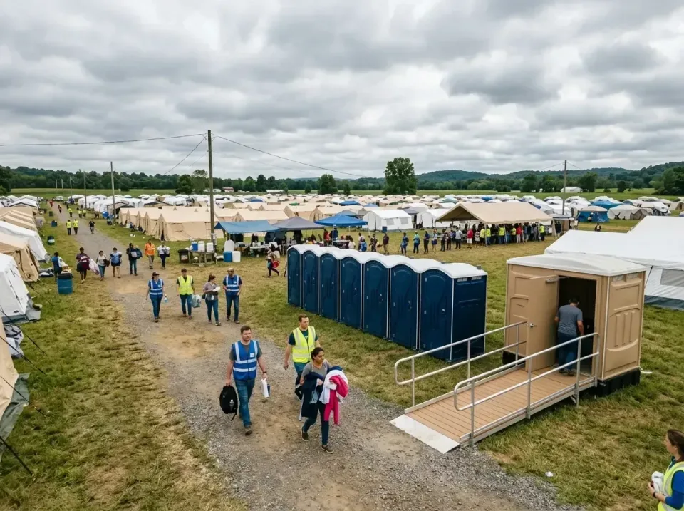 disaster-relief-camp-restrooms-010 — frequently asked questions, Dumpster & Portable Bathrooms Rental in Mayfair, CA